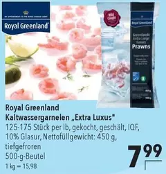Royal - Kaltwassergarnelen "Extra Luxus"