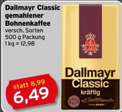 gemahlener Bohnenkaffee versch. Sorten