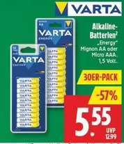 Varta - Alkaline-Batterien