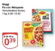 Maggi - Fix oder Würzpaste Verschiedene Sorten