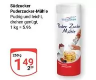 Puderzucker-Mühle