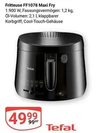 Tefal - Fritteuse FF1078 Maxi Fry