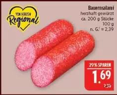 Bauernsalami herzhaft gewürzt