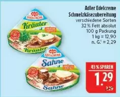 Absolut - Edelcreme Schmelzkäsezubereitung