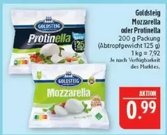 Mozzarella oder Protinella