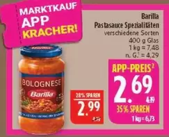 Barilla - Pastasauce Spezialitäten