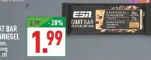 GOAT BAR PROTEIN OAT BAR