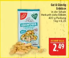 Erdnüsse in der Schale