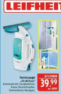 Fensterreiniger "Dry&Clean"