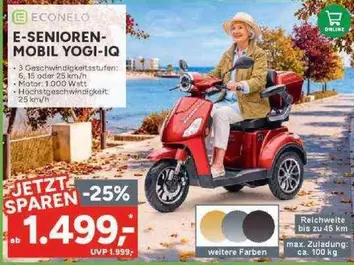 E-Senioren-Mobil YOGI-IQ