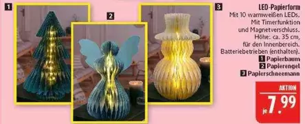 LED-Papierform