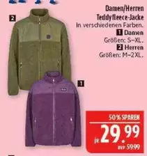 Teddyfleece-Jacke