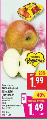 Tafeläpfel "Boskoop"