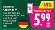 Spareribs vom Schwein