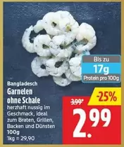 Ideal - Bangladesch Garnelen ohne Schale