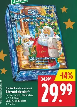 Die Weihnachtsbrauerei Adventskalender