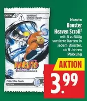 Naruto Booster Heaven Scroll
Collectible Cards