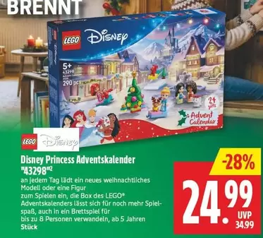 LEGO - Disney Princess Adventskalender #43298