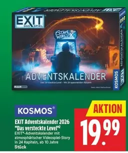 EXIT Adventskalender 2026 "Das versteckte Level"