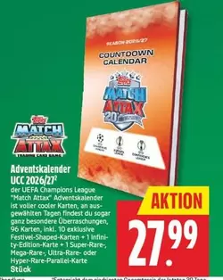 Adventskalender UCC 2026/27