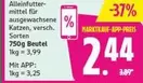Alleinfuttermittel für ausgewachsene Katzen