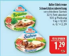 Absolut - Edelcreme Schmelzkäsezubereitung