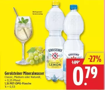 Gerolsteiner - Mineralwasser