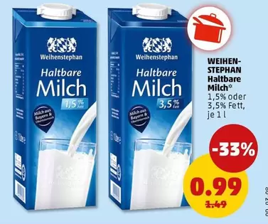 Haltbare Milch