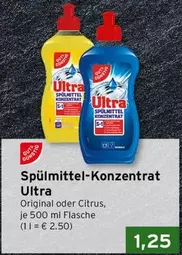 Spülmittel-Konzentrat Ultra