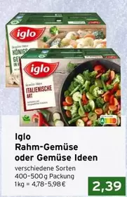 Rahm-Gemüse oder Gemüse Ideen