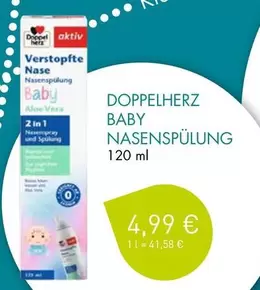 Nasenspülung Baby