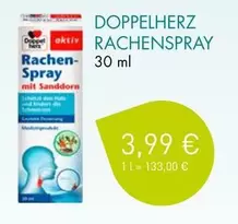 Rachen-Spray mit Sanddorn
