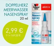 DOPPELHERZ MEERWASSER NASENSPRAY