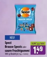 Spezi Brause Spezis oder saure Fruchtgummi