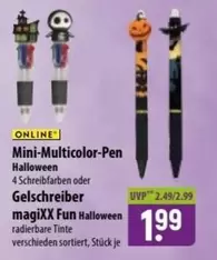 Mini-Multicolor-Pen Halloween