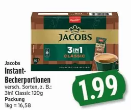 Instant-Becherportionen 3in1 Classic 120g