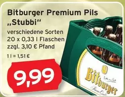 Bitburger - Premium Pils "Stubbi"