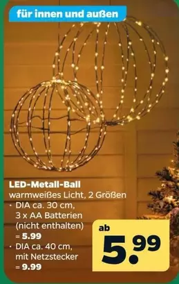 LED-Metall-Ball
