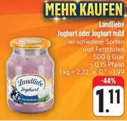 Joghurt oder Joghurt mild