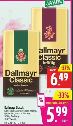 Dallmayr Classic Kaffee-Genuss