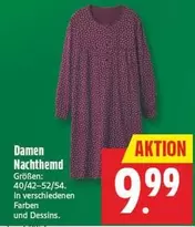 Damen Nachthemd