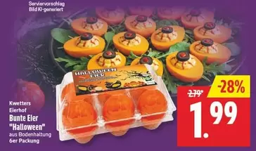Bunte Eier "Halloween"