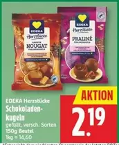 Herzstücke Schokoladen-kugeln