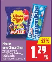 Mentos - oder Chupa Chups