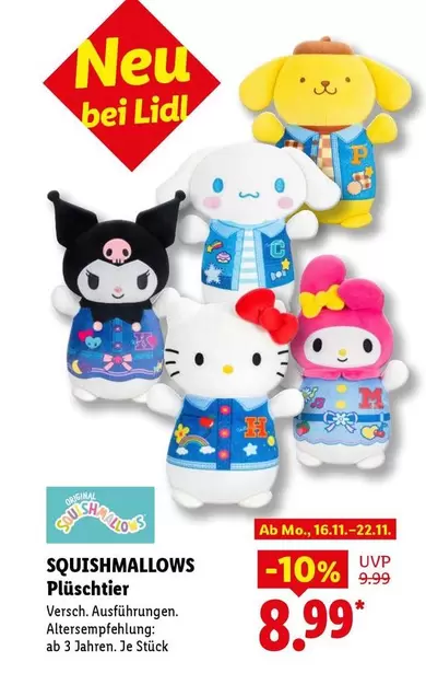 SQUISHMALLOWS Plüschtier