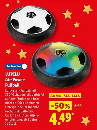 Air-Power-Fußball