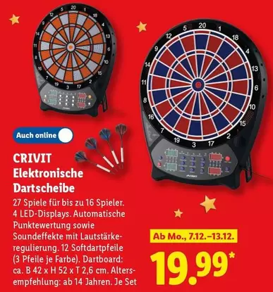 Ace - Elektronische Dartscheibe