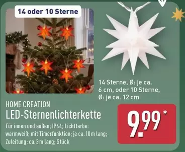 LED-Sternenlichterkette