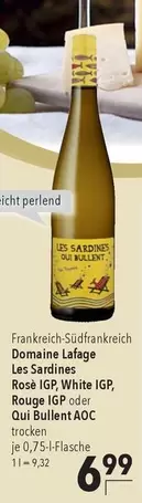 AOC - Les Sardines Rosé IGP, White IGP, Rouge IGP oder Qui Bullent trocken