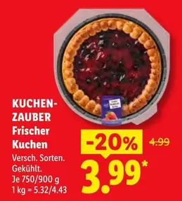 Frischer Kuchen